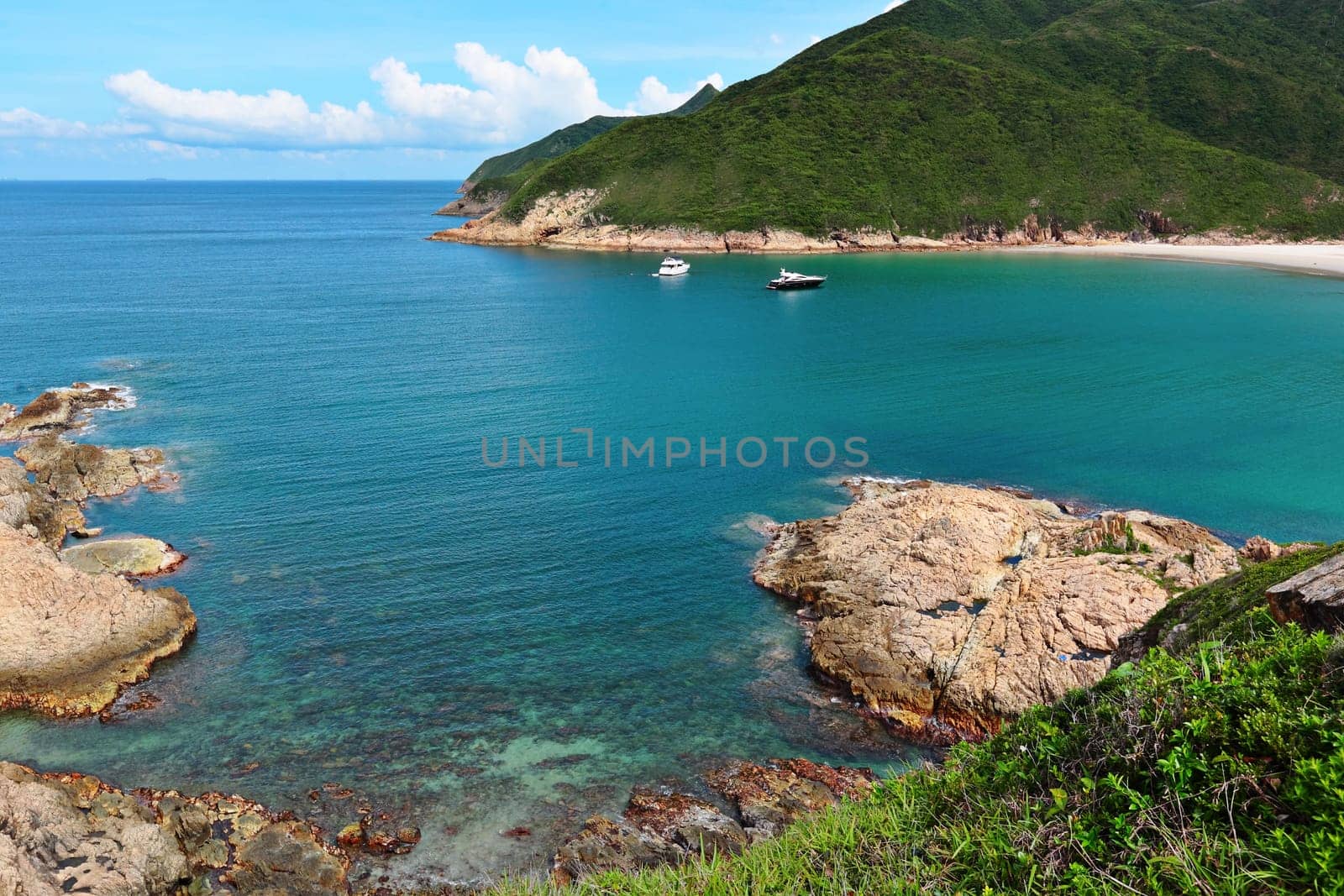 Sai Wan bay in Hong Kong