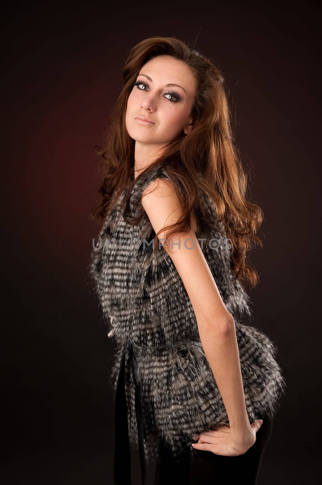 Portrait of sexy woman