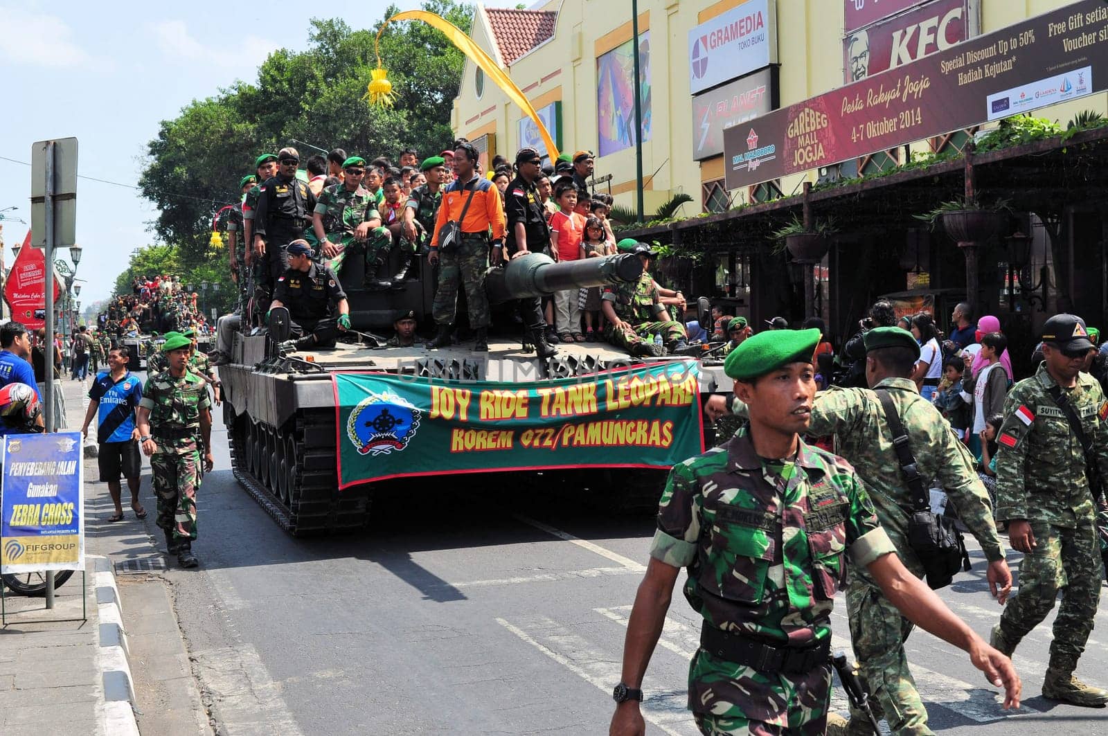 Yogyakarta, Indonesia - 11 October 2014