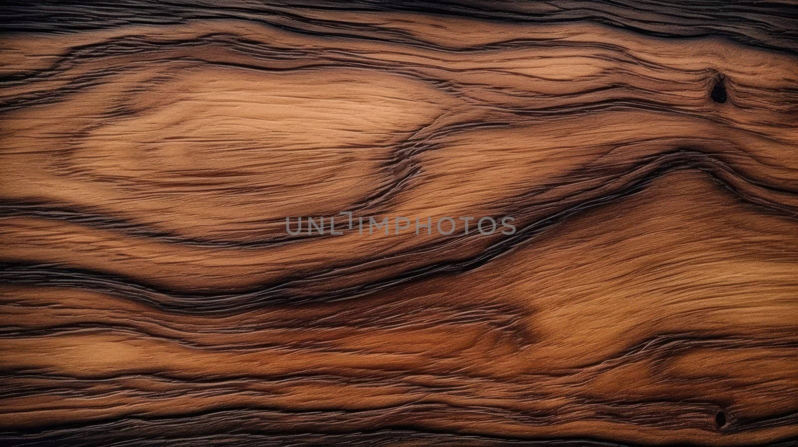 This high-quality 8K photo features a dark wooden texture with a rustic three-dimensional feel. The wood background has been modernized with a professional color grading and lighting. Perfect for design projects that require a warm and natural element with a touch of modernity.