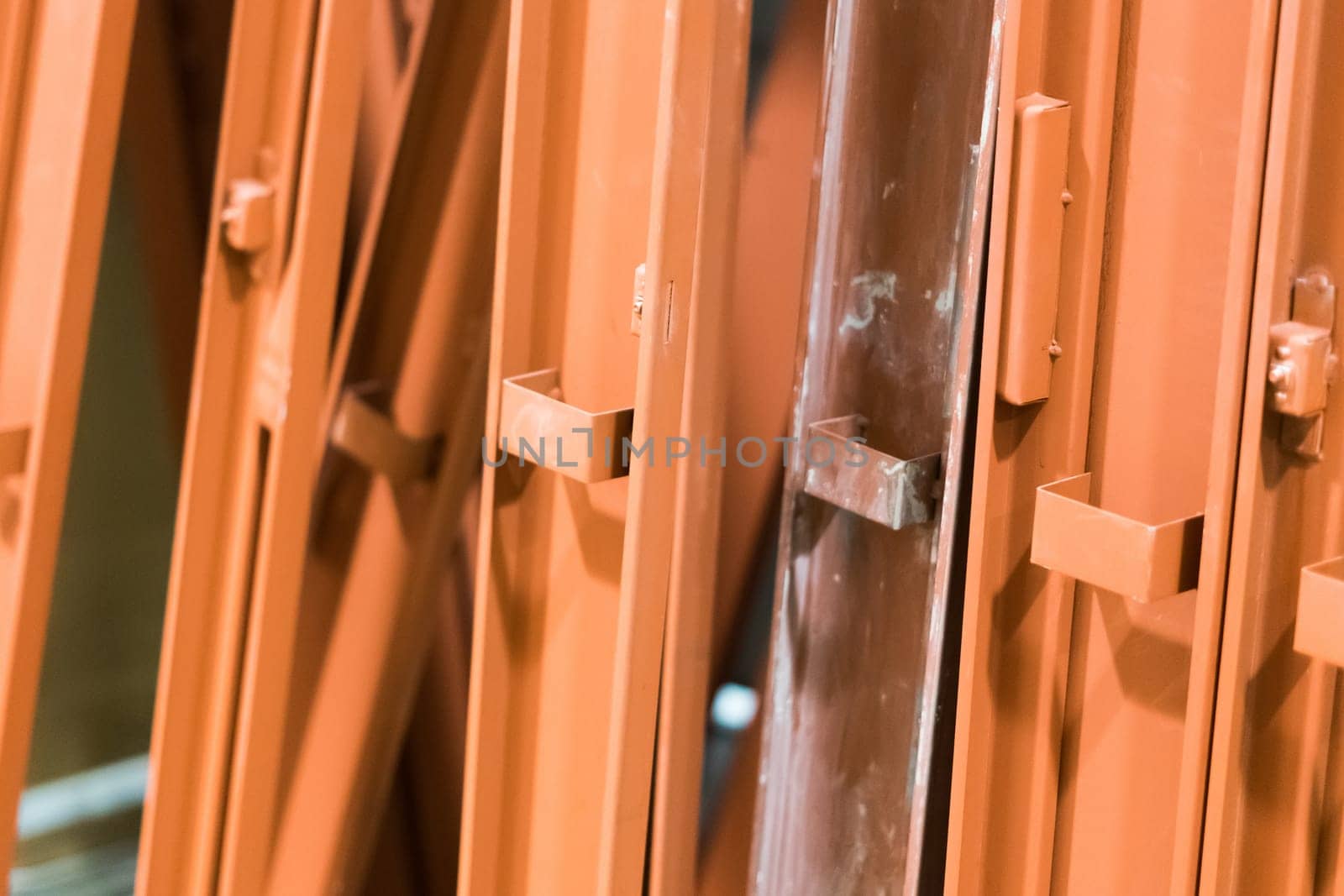 Interior red orange doors for sale in specialized store