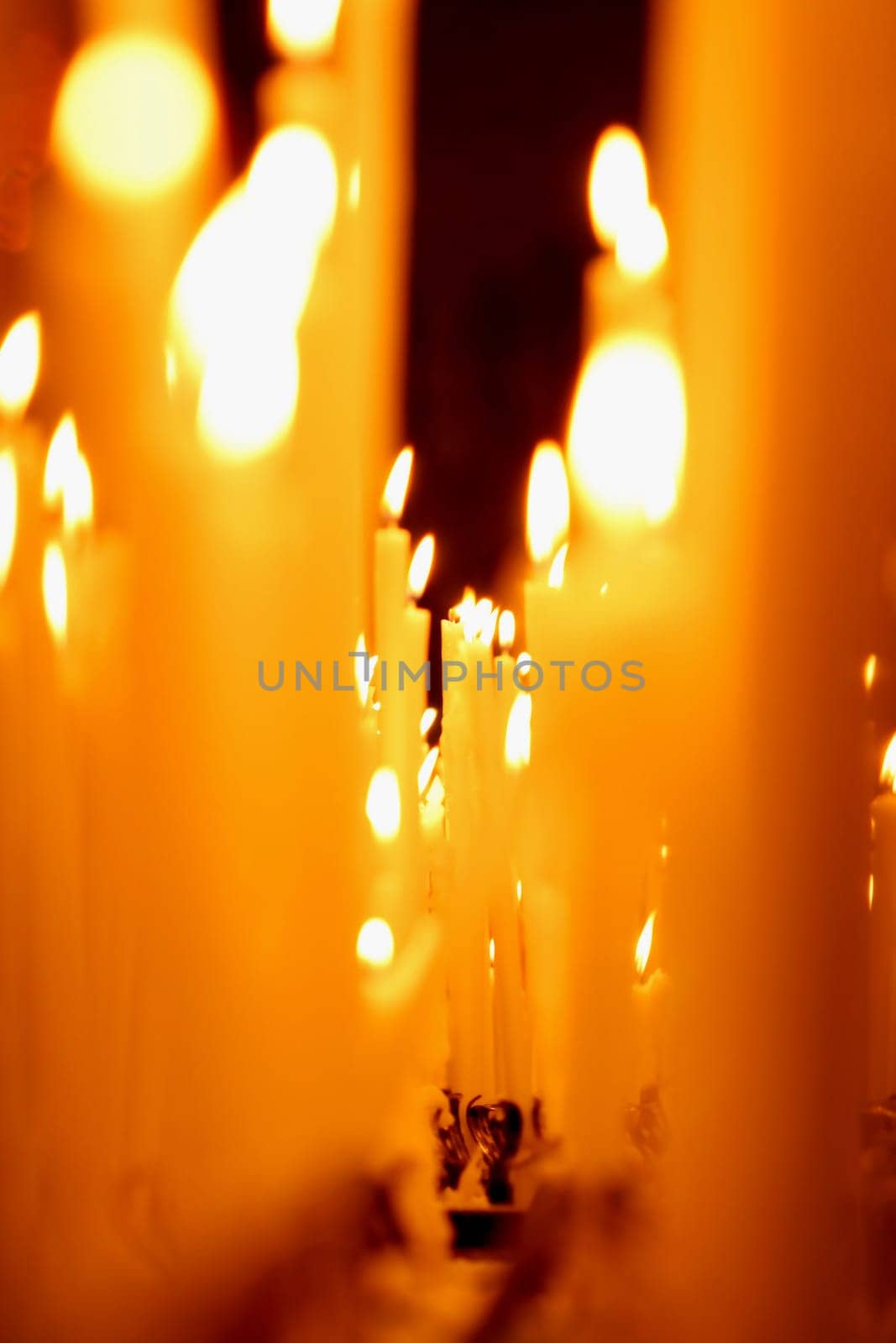 Candles burn fire beautifully gifts of a card