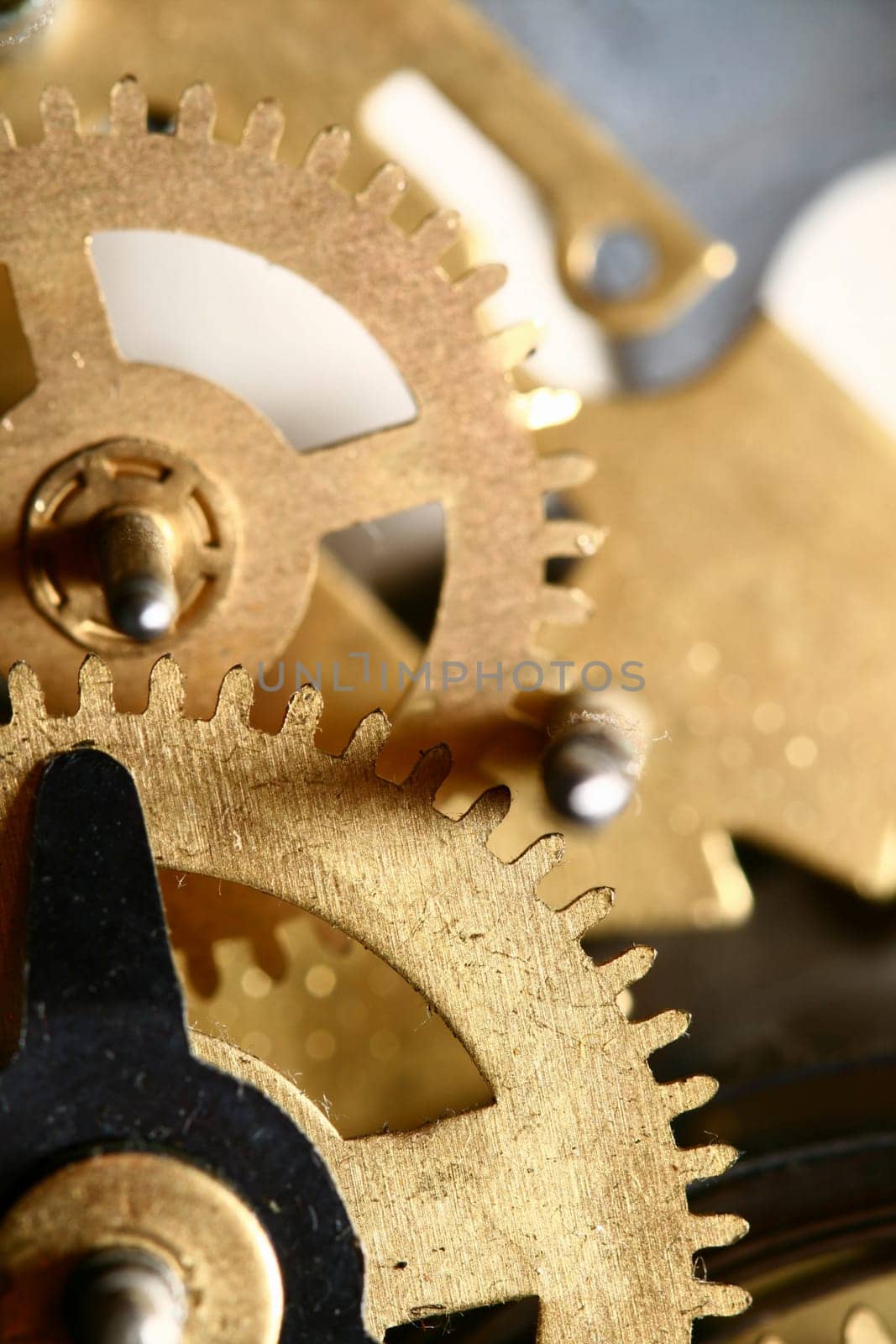 time gear inside my rare clock