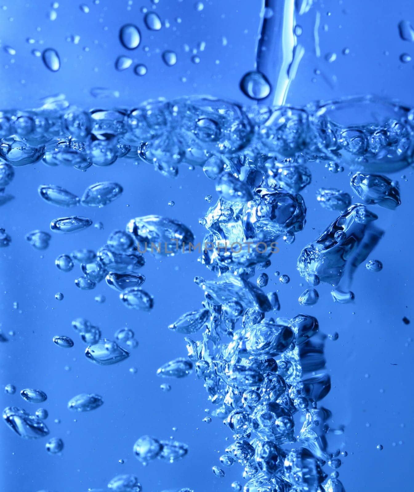 water bubbles macro close up