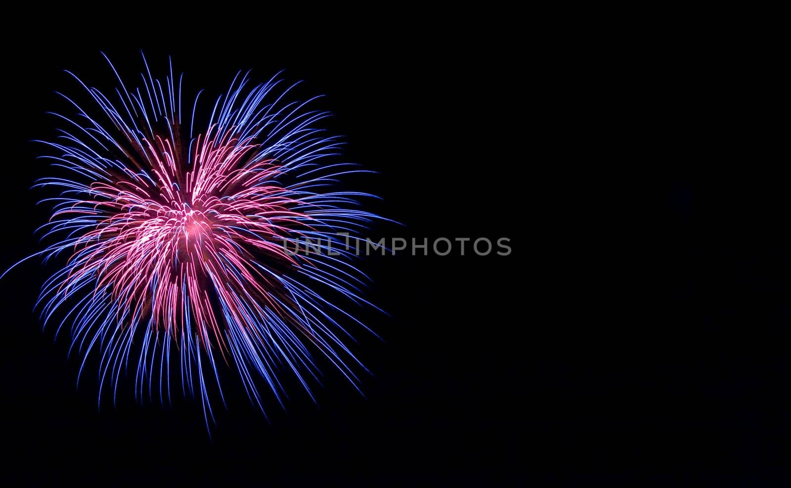 Various details of traditional pyrotechnical firework displays