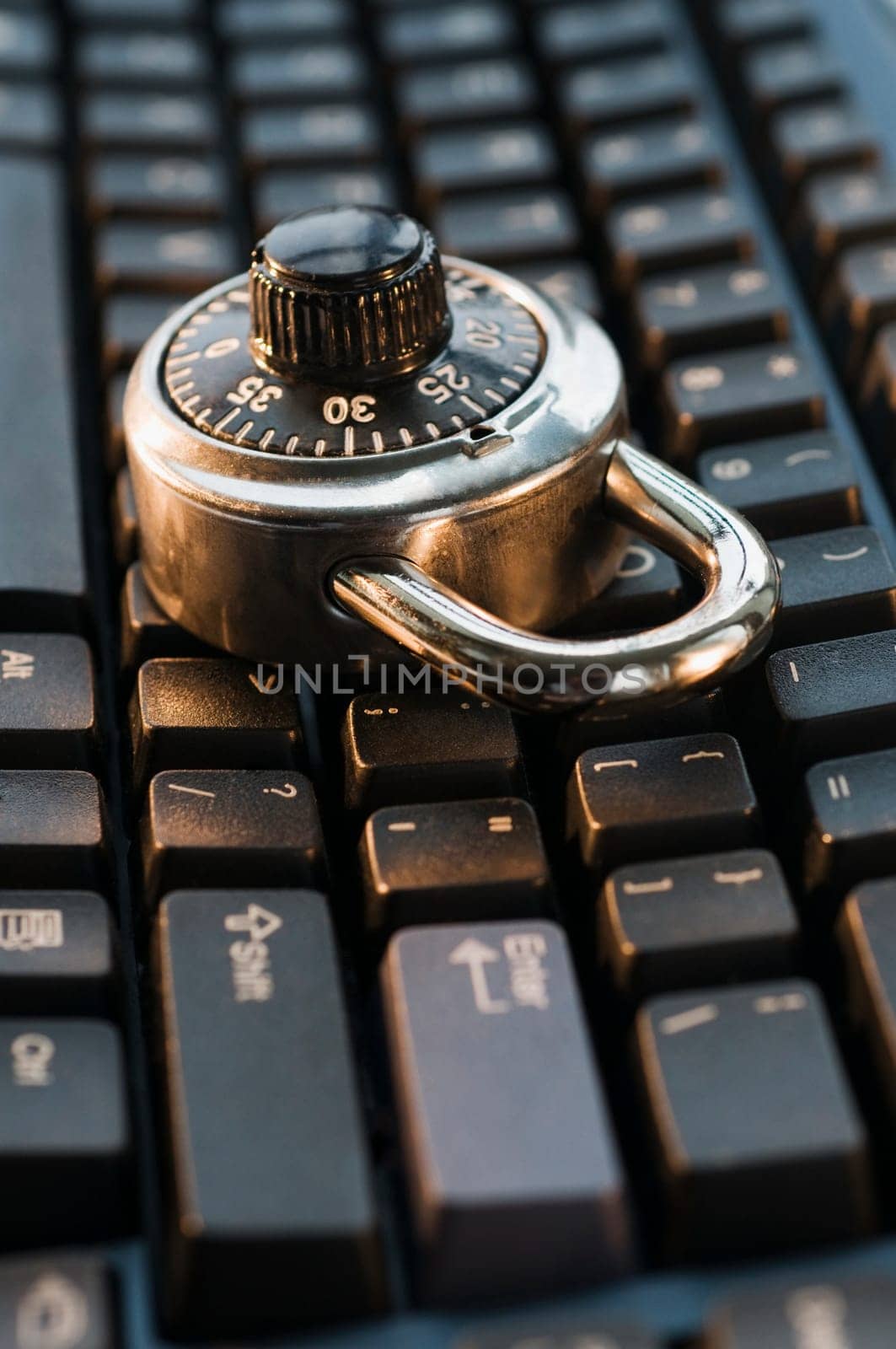 Combination Lock on Keyboard