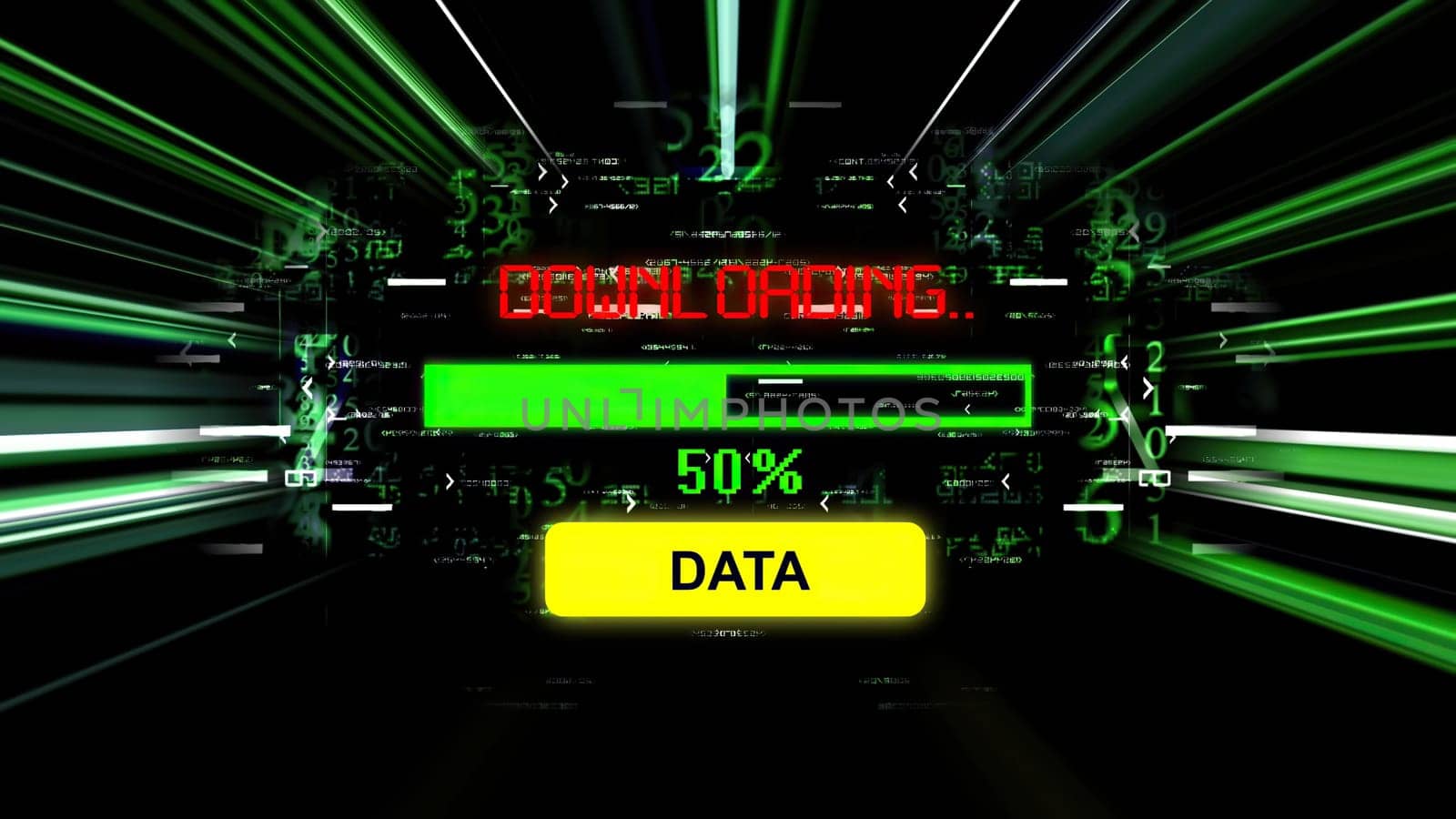 Data loading  progress bar on the screen,Data loading  progress bar on the screen