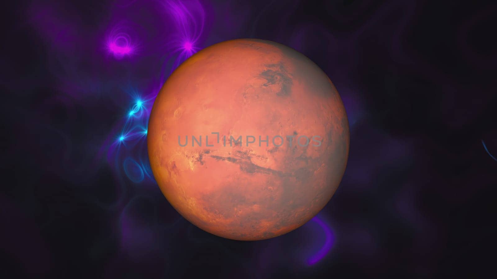 Mars with energy. Computer generated 3d render,Mars with energy. Computer generated 3d render