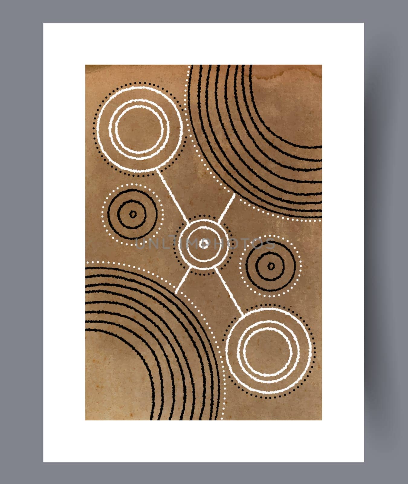 Still life flower nordic plant wall art print. Printable minimal abstract flower poster. Contemporary decorative background with plant. Wall artwork for interior design.