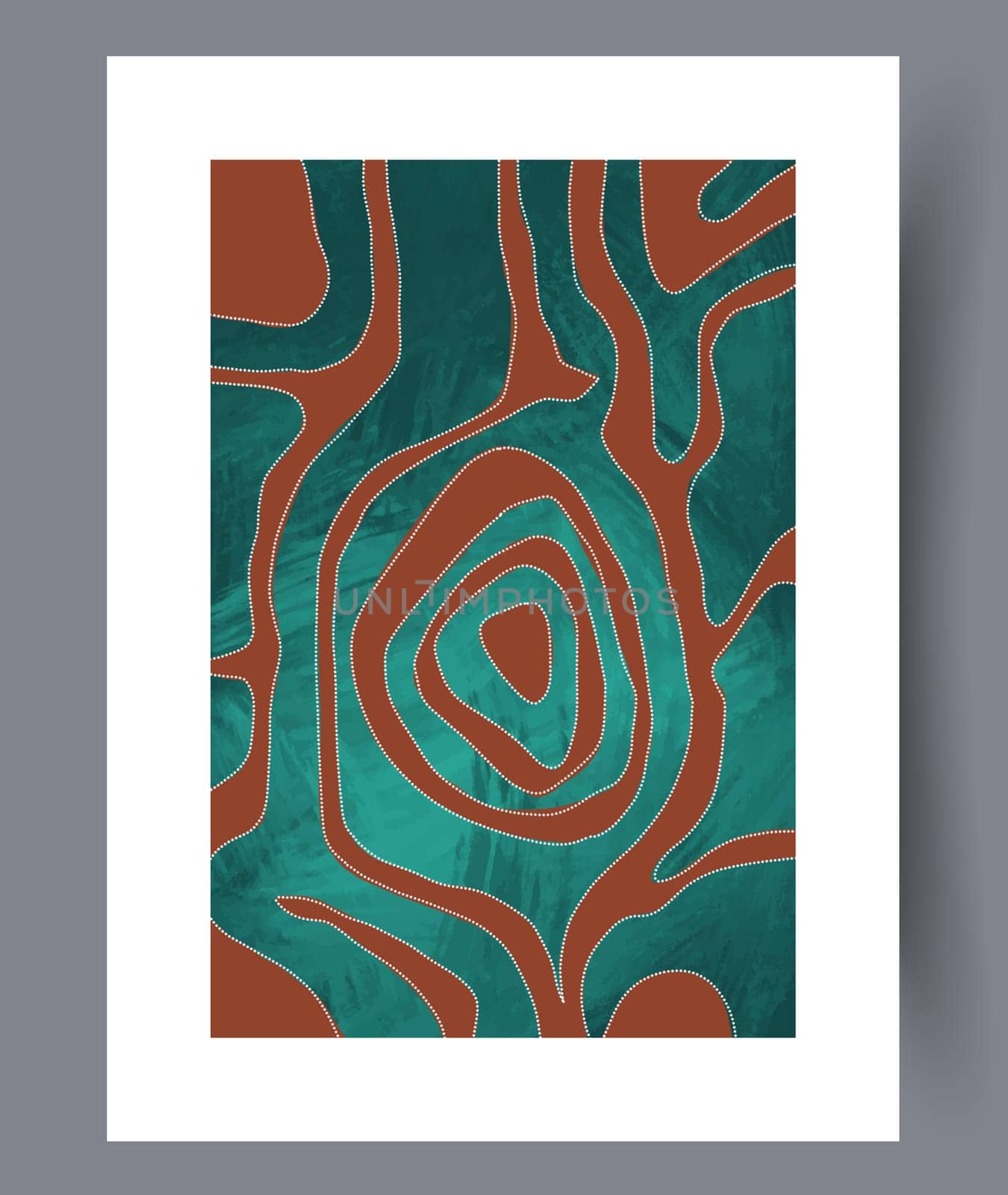 Still life flower nordic plant wall art print. Printable minimal abstract flower poster. Contemporary decorative background with plant. Wall artwork for interior design.