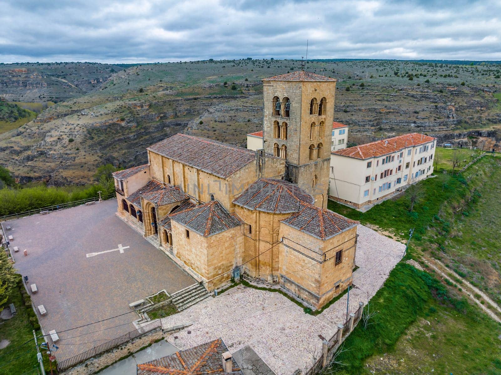 Sanctuary of Our Lady of Pena in Sepulveda province of Segovia, Spain