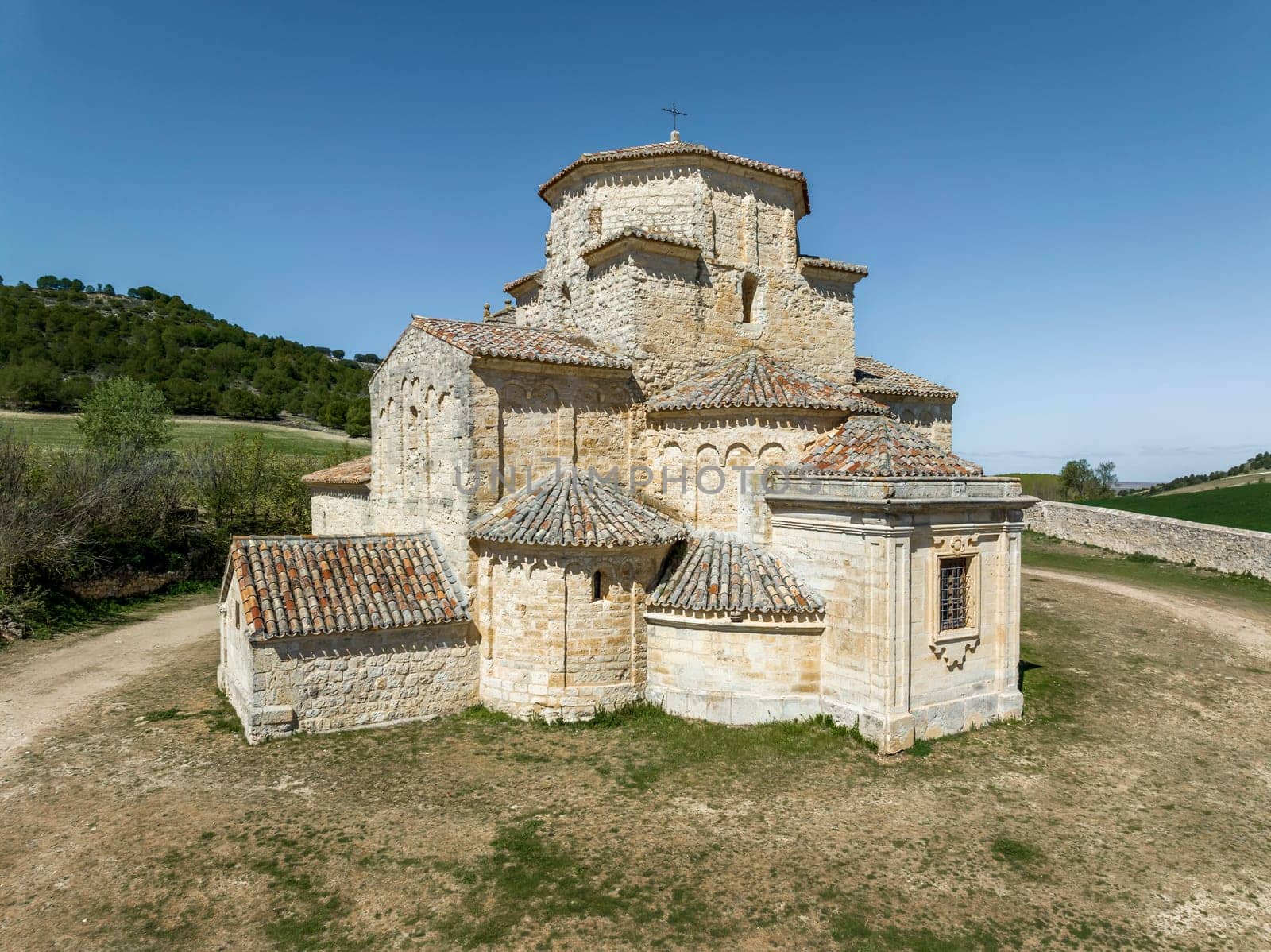 Church of Our Lady of the Announced in the Medieval city of Uruena Valladolid province Spain