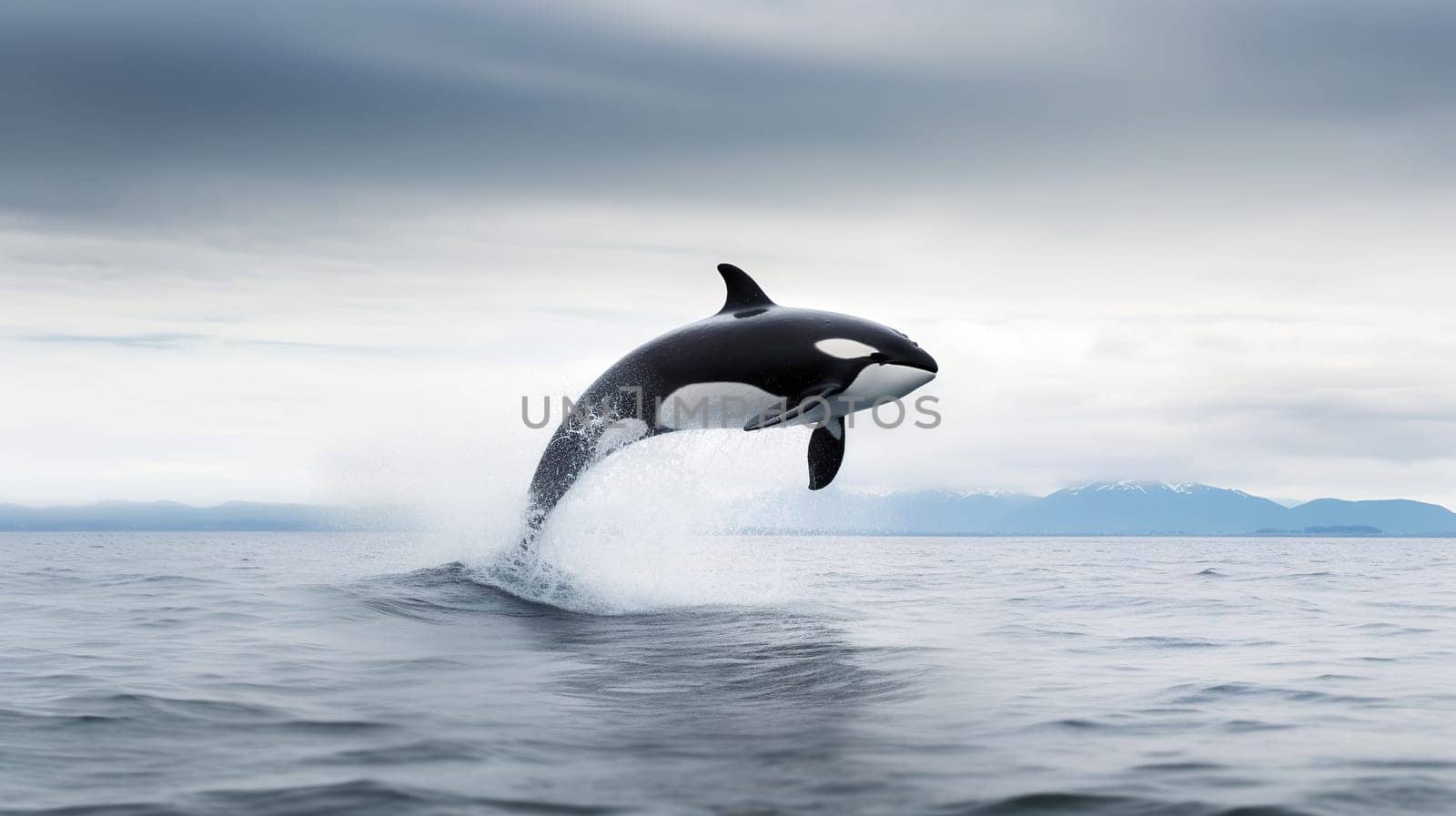 Orca - Killer whale - Genrative AI, AI generated