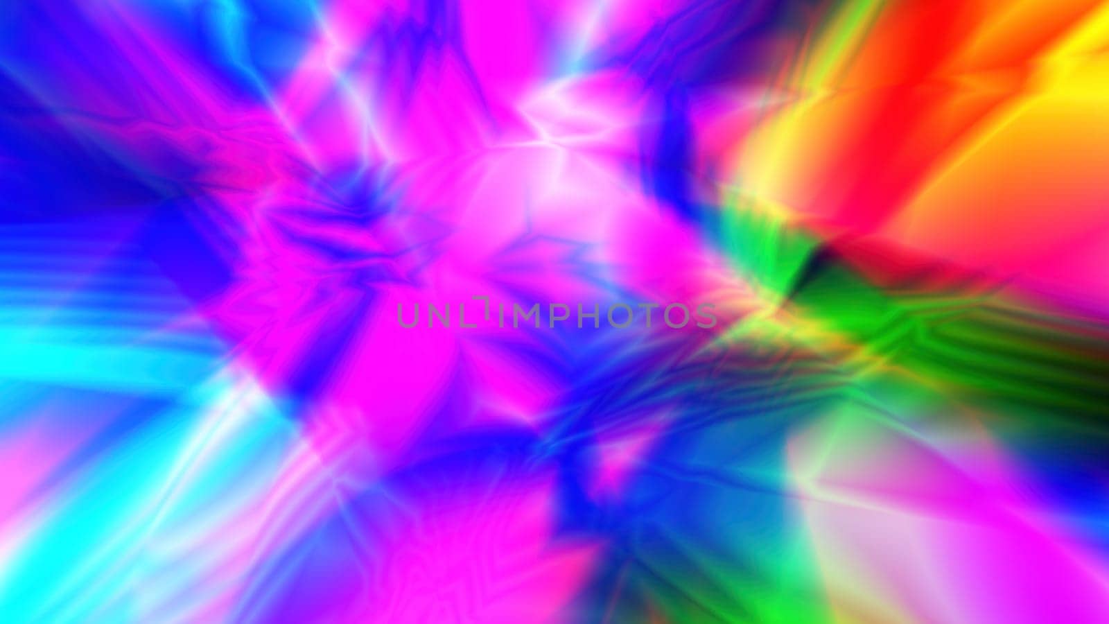 Colorful psychedelic background. Computer generated 3d render