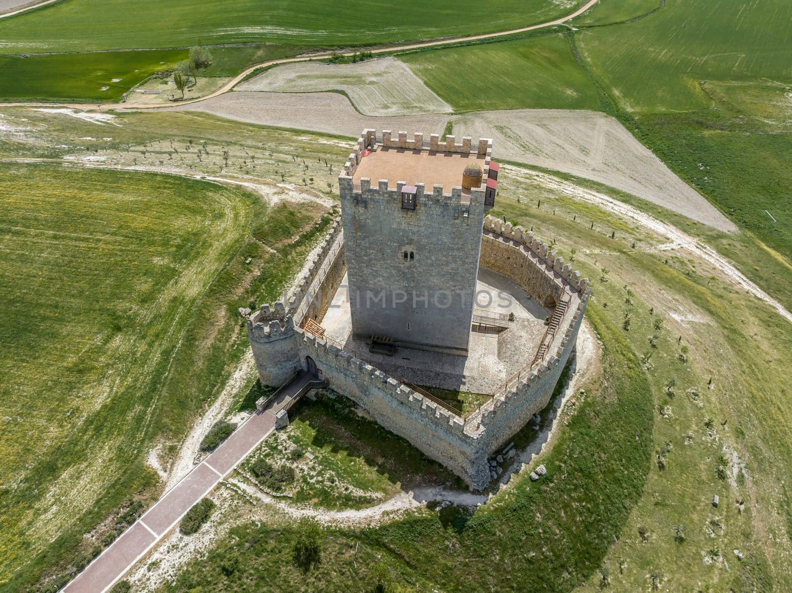 Castle of Tiedra, Route of the castles, Valladolid, Spain