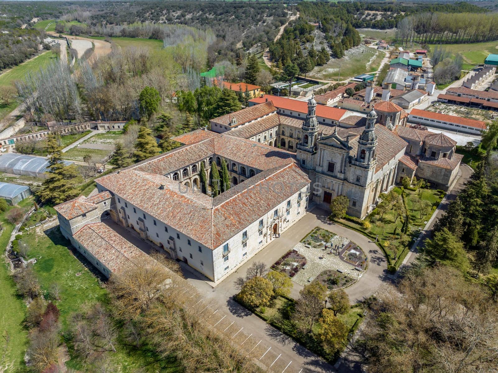 Monastery of the Santa Espina in Castromonte province of Valladolid Spain