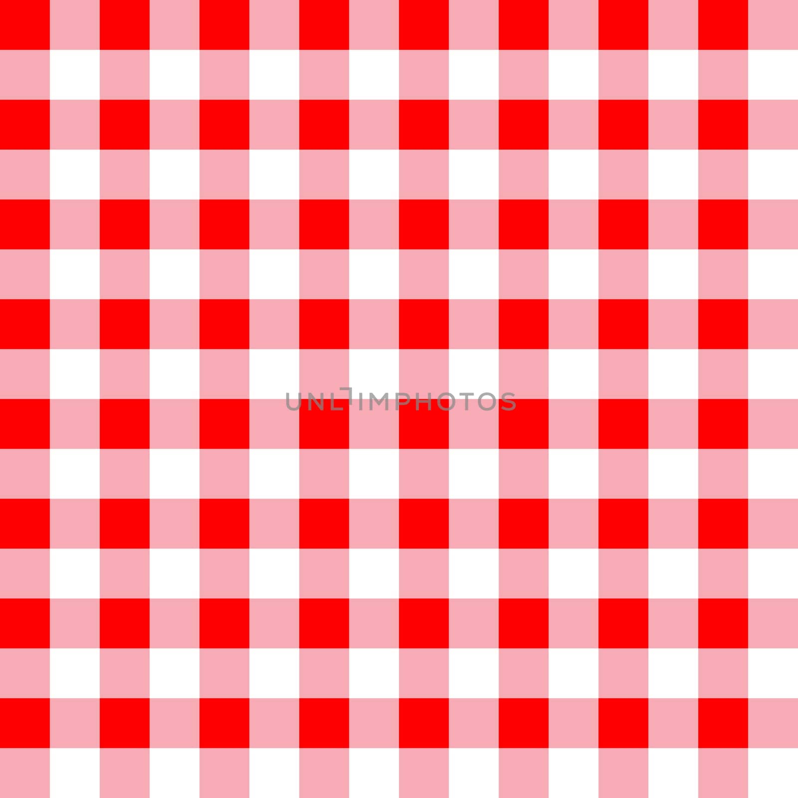 Tablecloth seamless pattern red and white