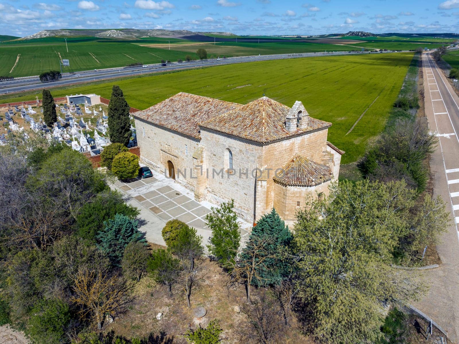 Hermitage of our lady of Castilians in the city of Mota del Marques province of Valladolid Spain