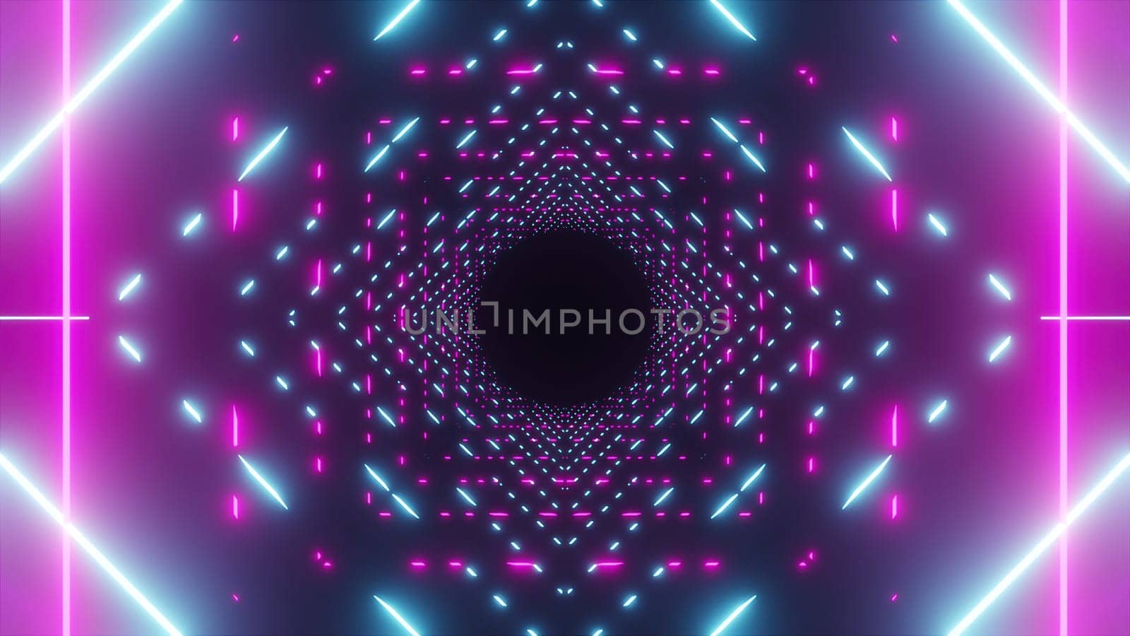 Technology neon tunnel. Computer generated 3d render,Technology neon tunnel. Computer generated 3d render