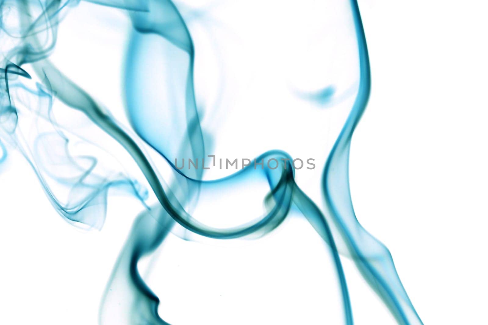 blue smoke abstract background close up