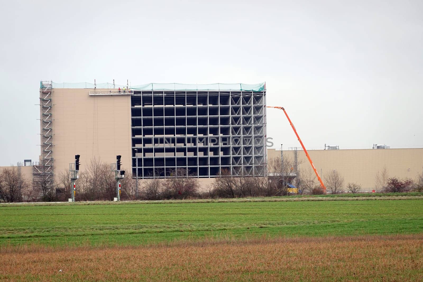 Erweiterungsbau des Procter & Gamble Werk Euskirchen, Deutschland, Nordrhein-Westfalen