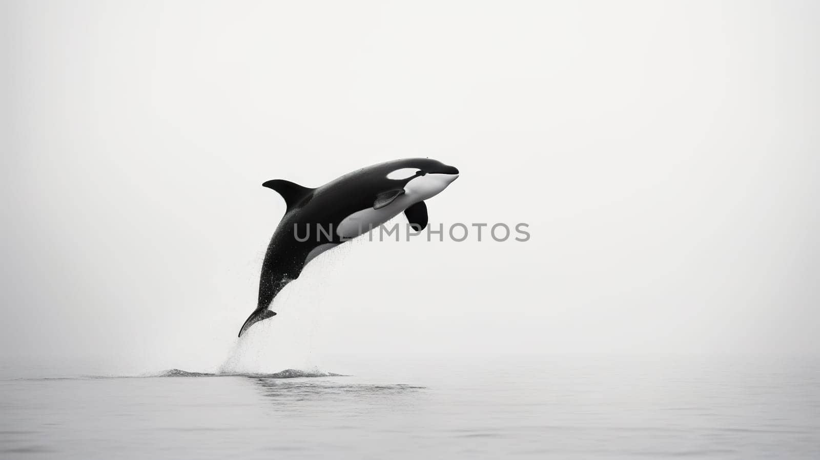 Orca - Killer whale - Genrative AI, AI generated