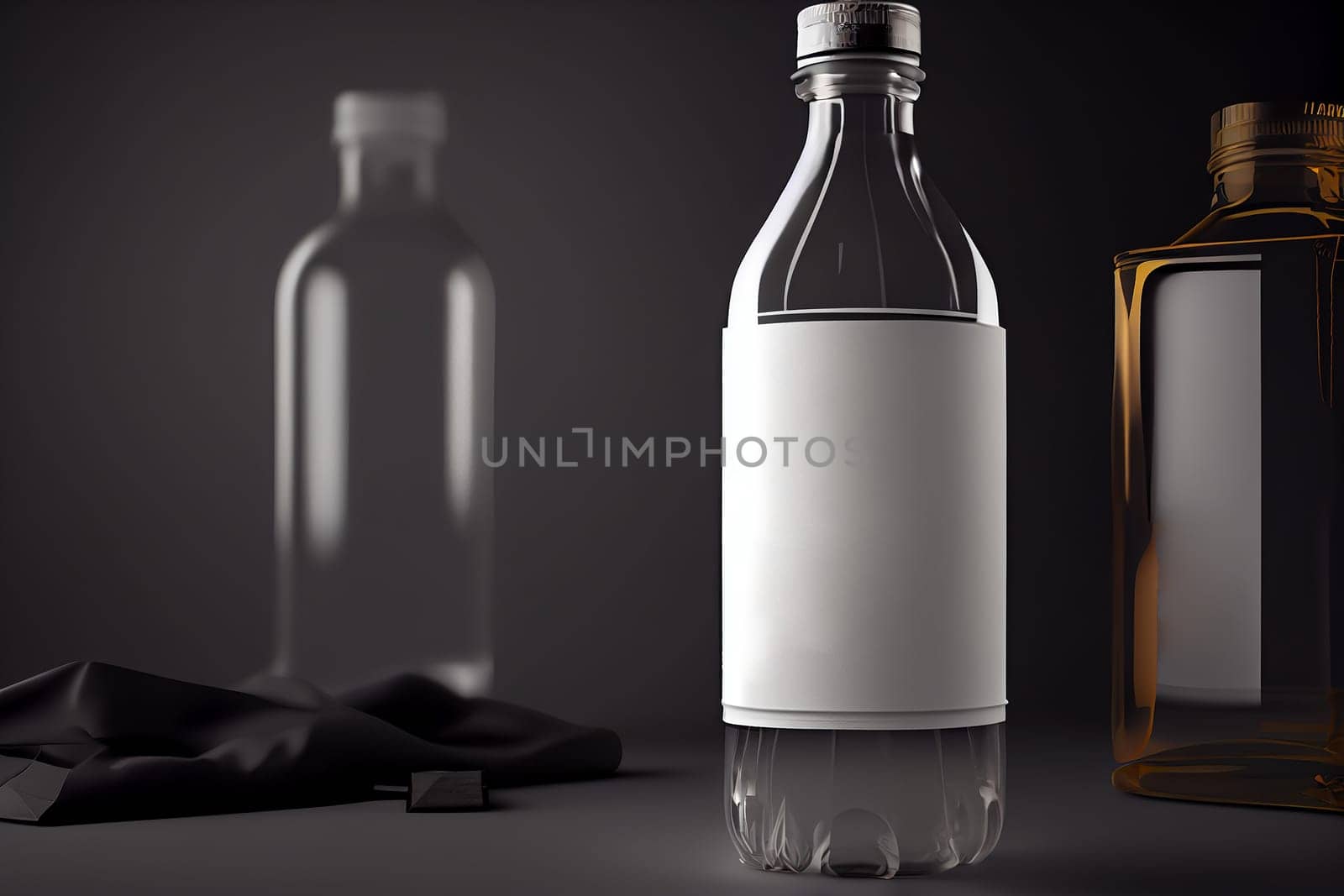 Bottle mockup - oil and skincare - wellness product