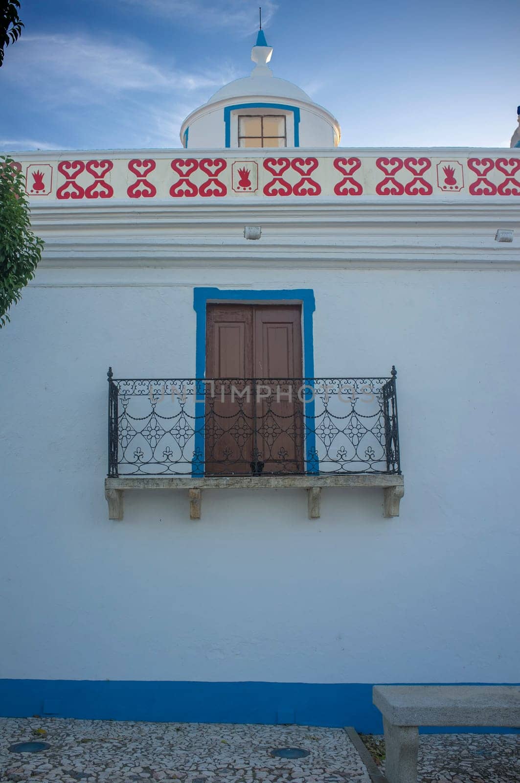 Sao Joaozinho hermitage, Campo Maior, Portugal. Alentejo Typical architecture, South of Portugal