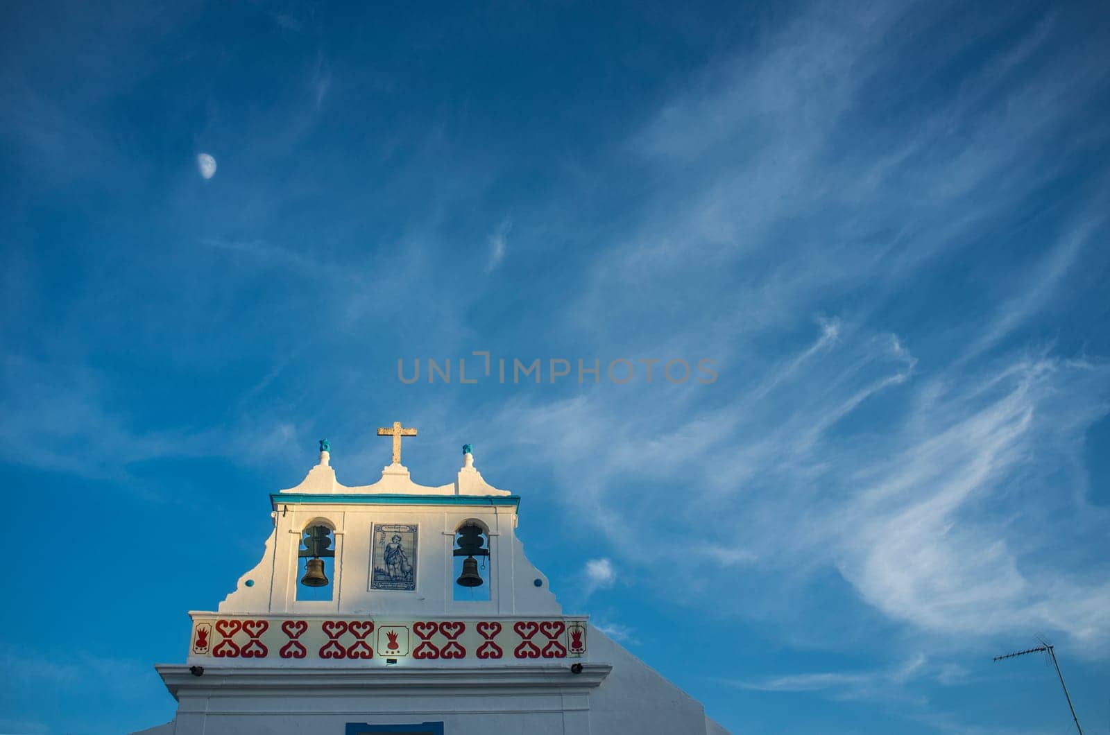 Sao Joaozinho hermitage, Campo Maior, Portugal. Alentejo Typical architecture, South of Portugal