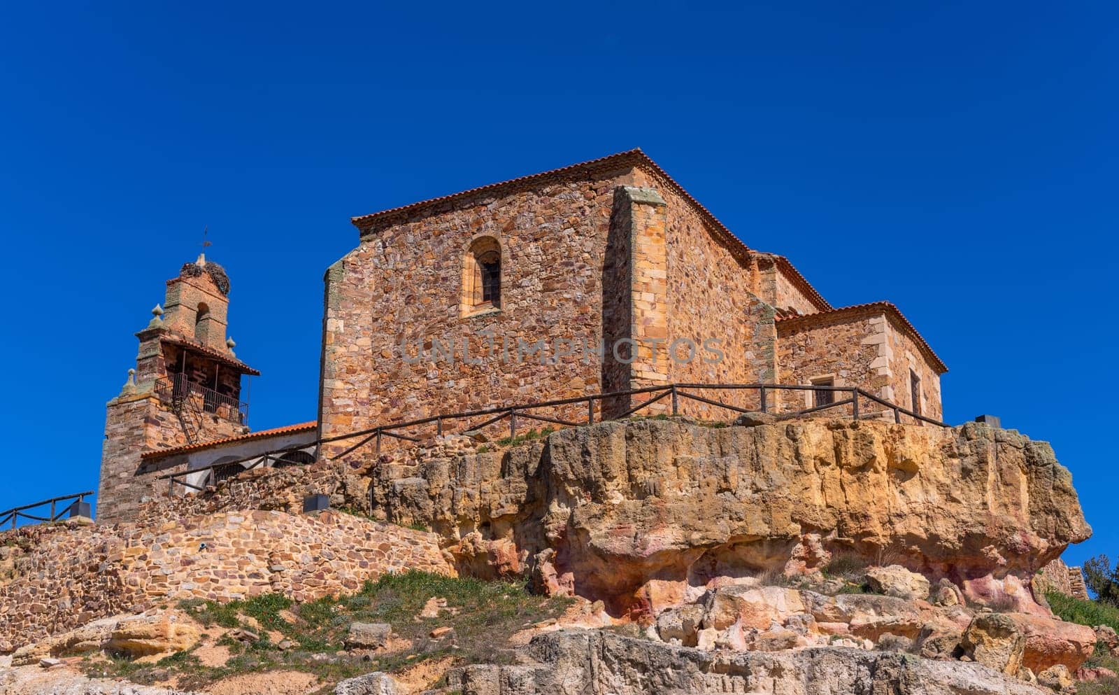 Chapel of Santa Maria del Castillo, Montamarta. Zamora province, Castilla Leon, Spain