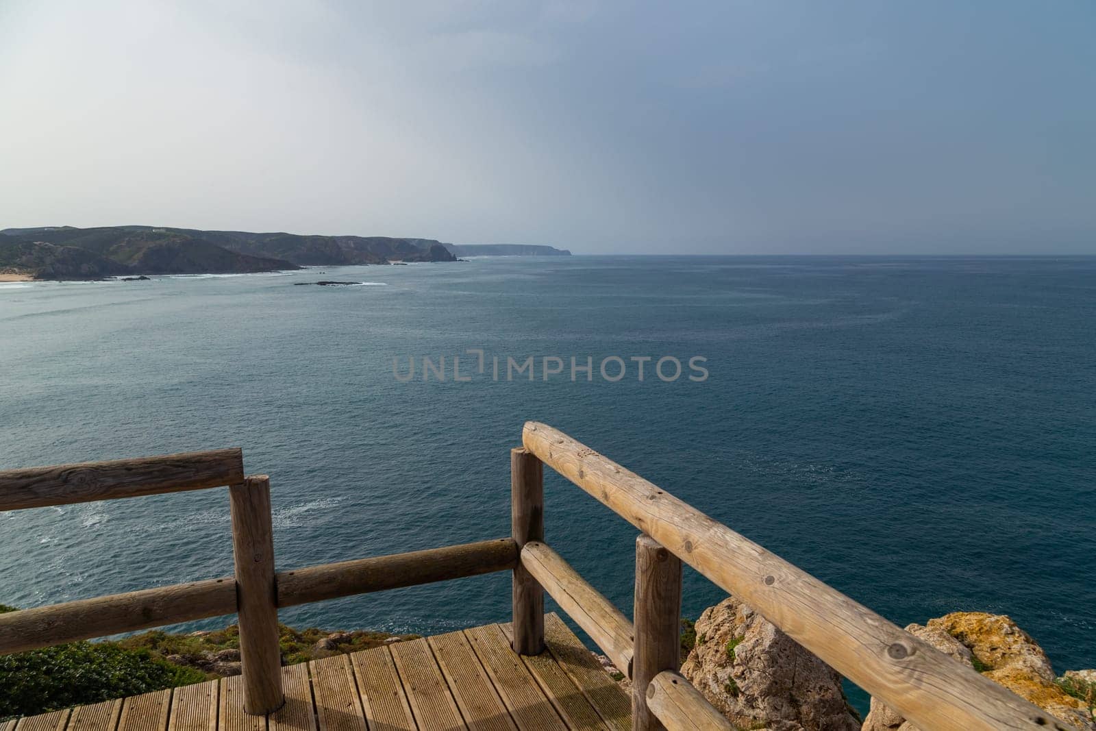Cliffs in the Algarve West Coast, near Aljezur, Portugal