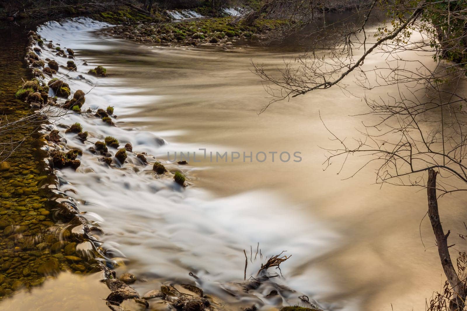 long exposure at the portuguese national park of Geres. Arcos de Valdevez, Portugal