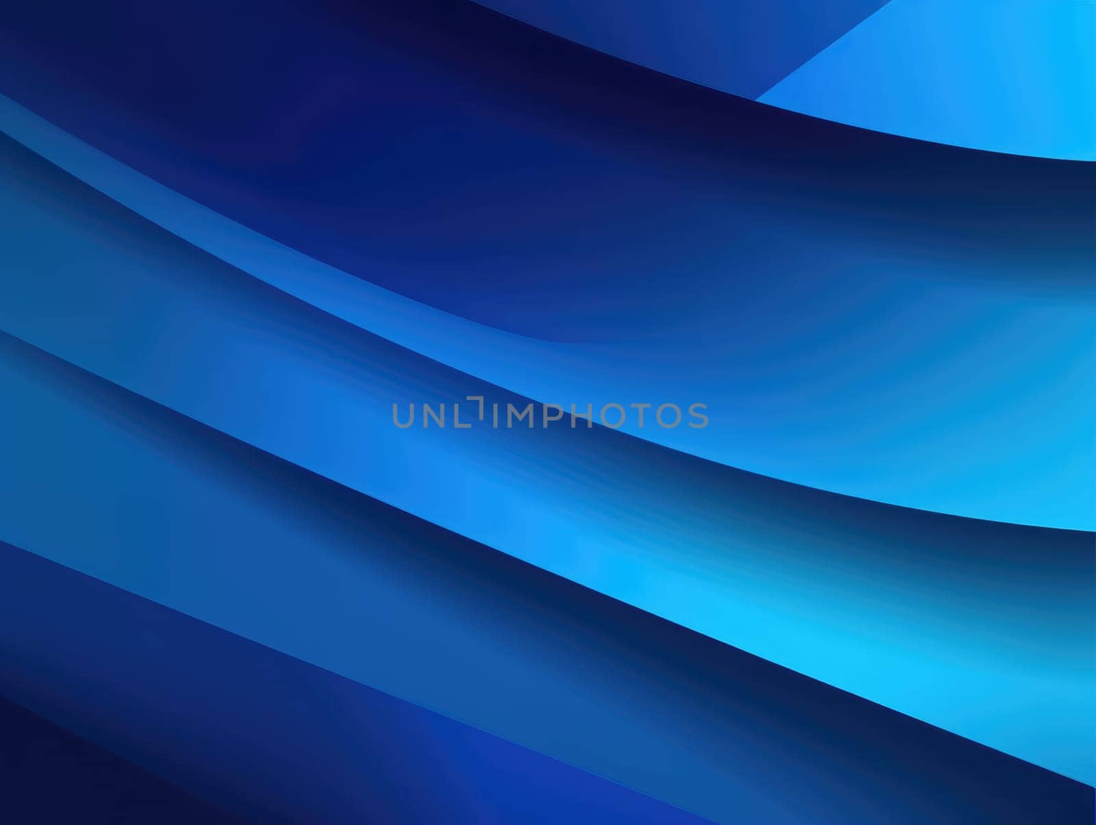 Blue waves abstract background, liquid art pattern. Generative AI.