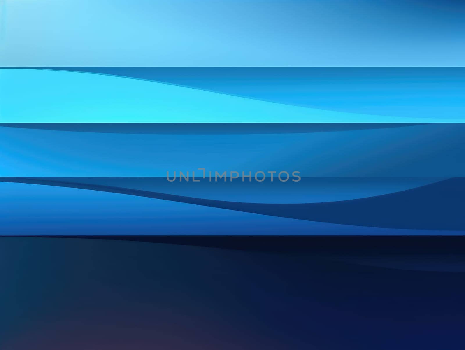 Blue waves abstract background, liquid art pattern. Generative AI.