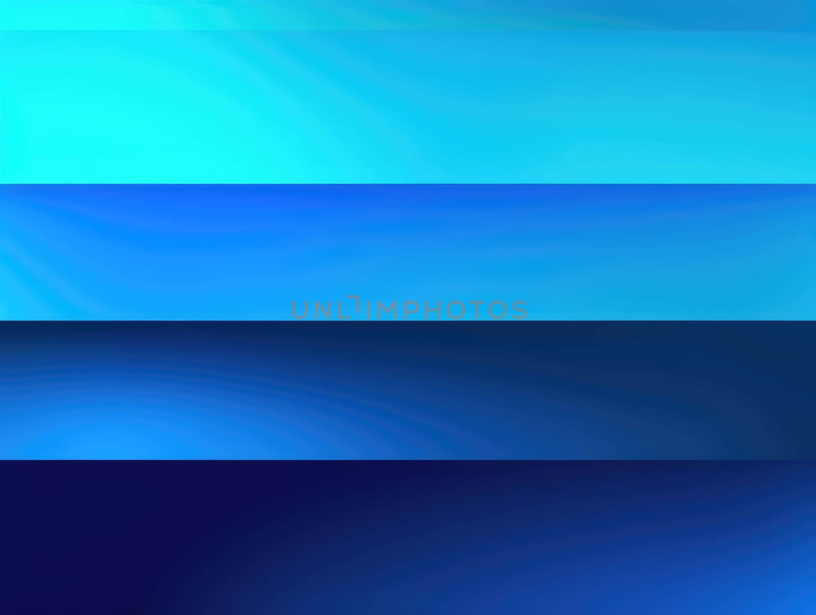 Blue waves abstract background, liquid art pattern. Generative AI.