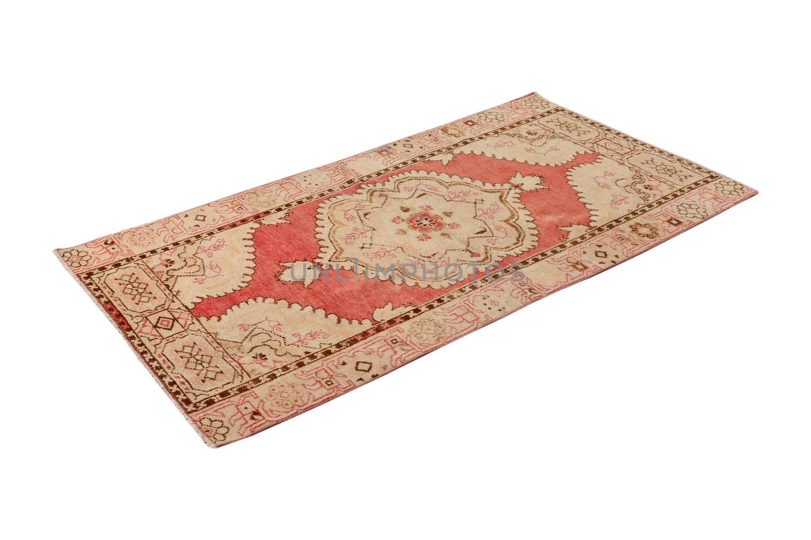 hand-woven, decorative wool Turkish carpet