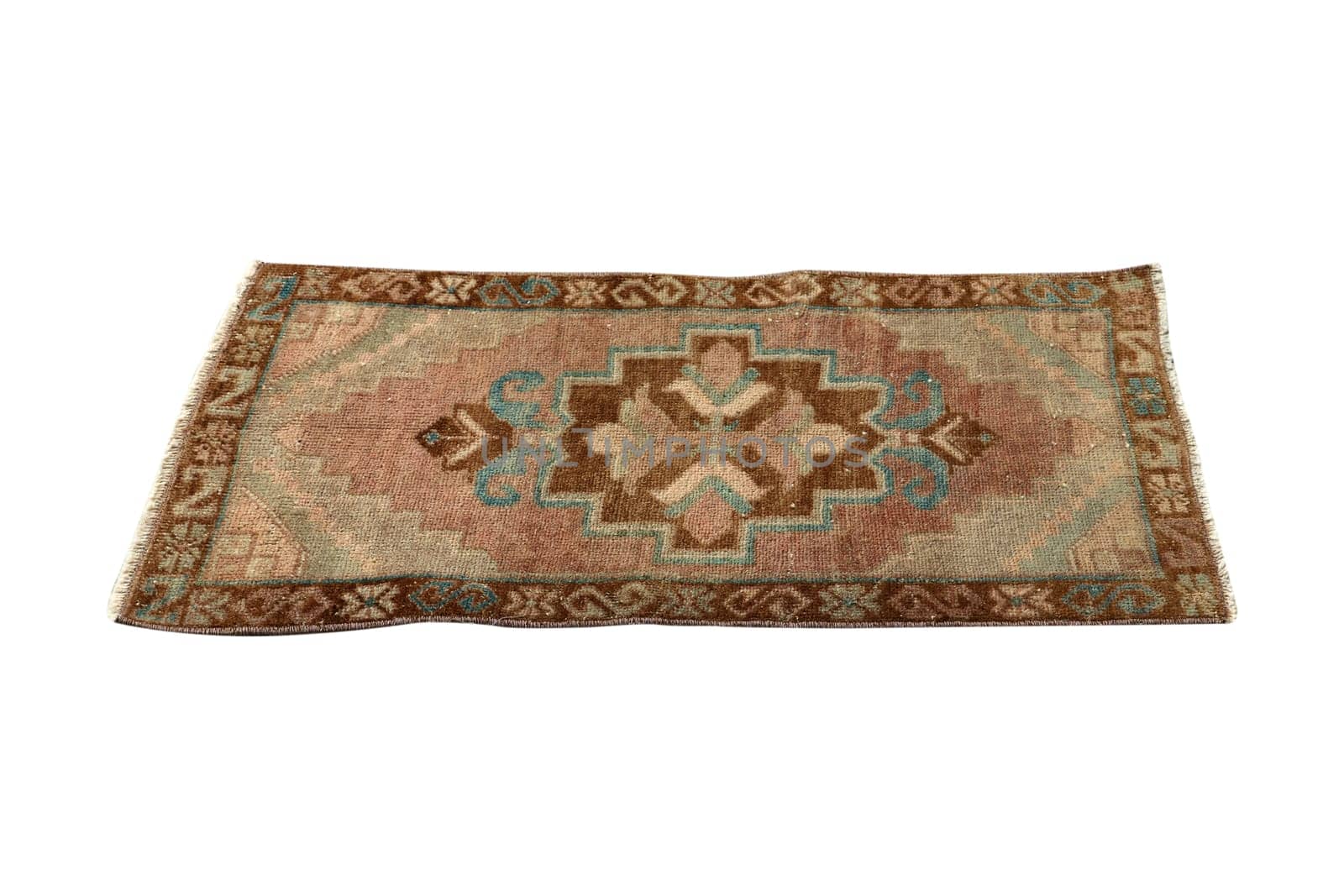 hand-woven, decorative wool Turkish carpet