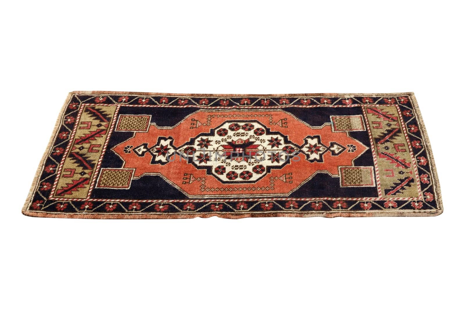 hand-woven, decorative wool Turkish carpet