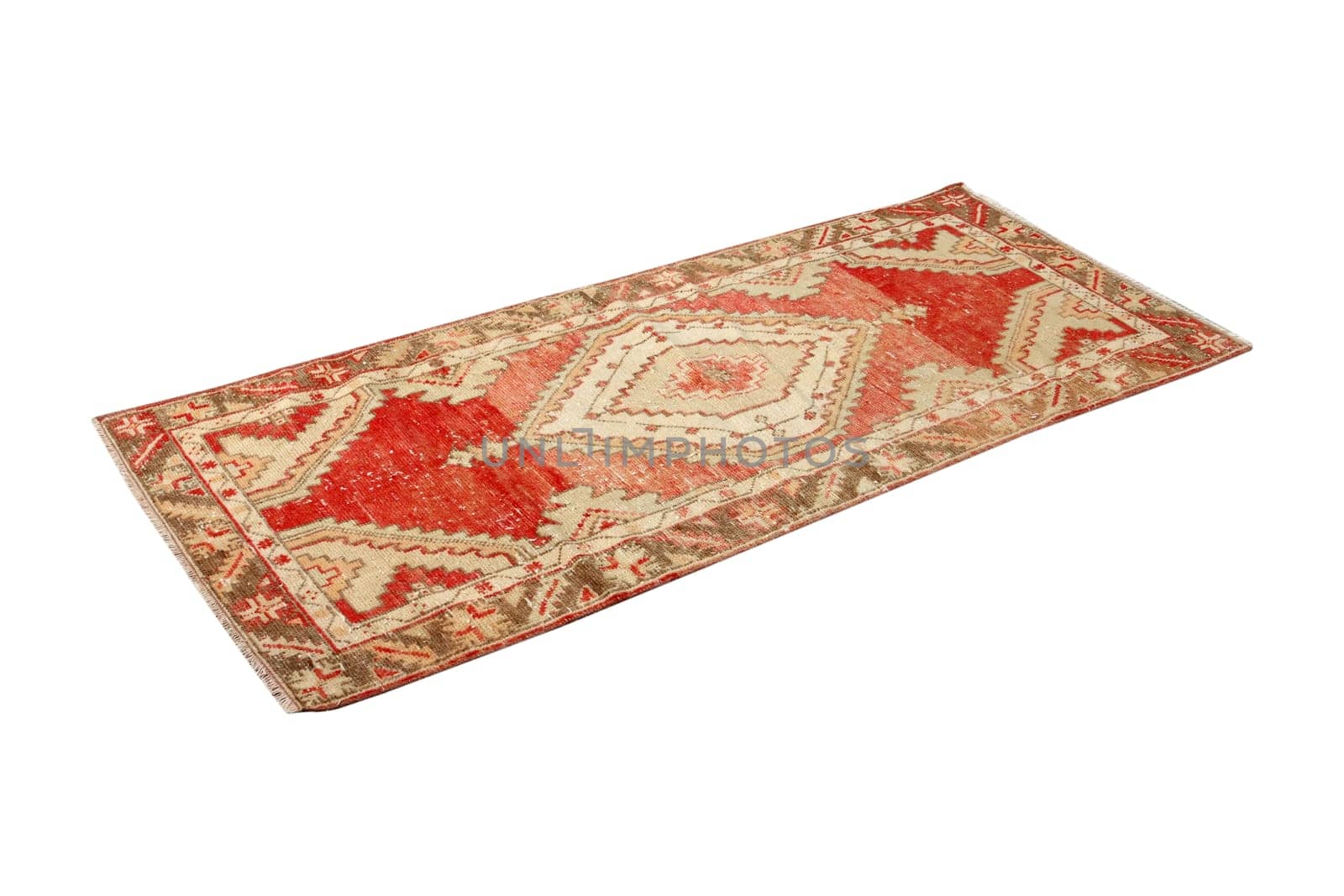 hand-woven, decorative wool Turkish carpet