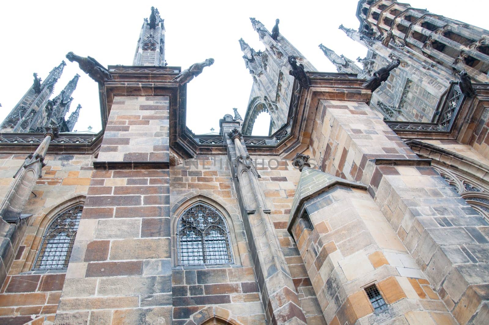 beautiful details of Saint Vitus Cathedral