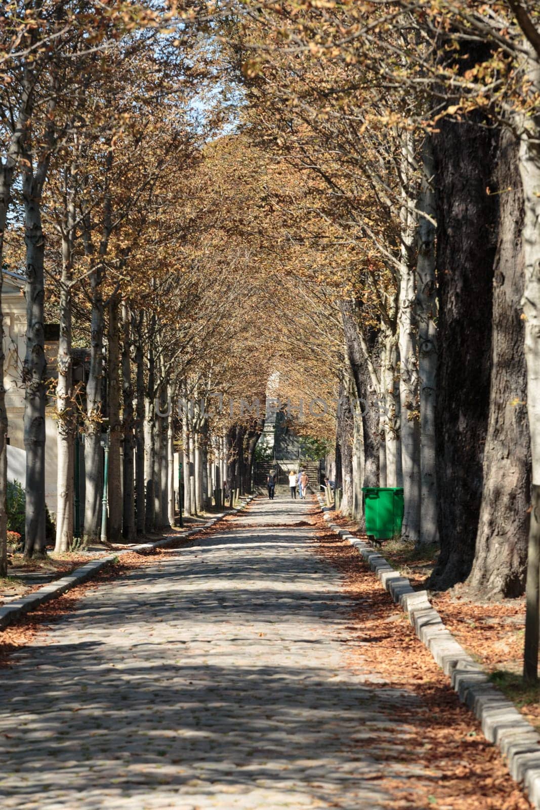 Pere Lachaise cemetery in Paris, France