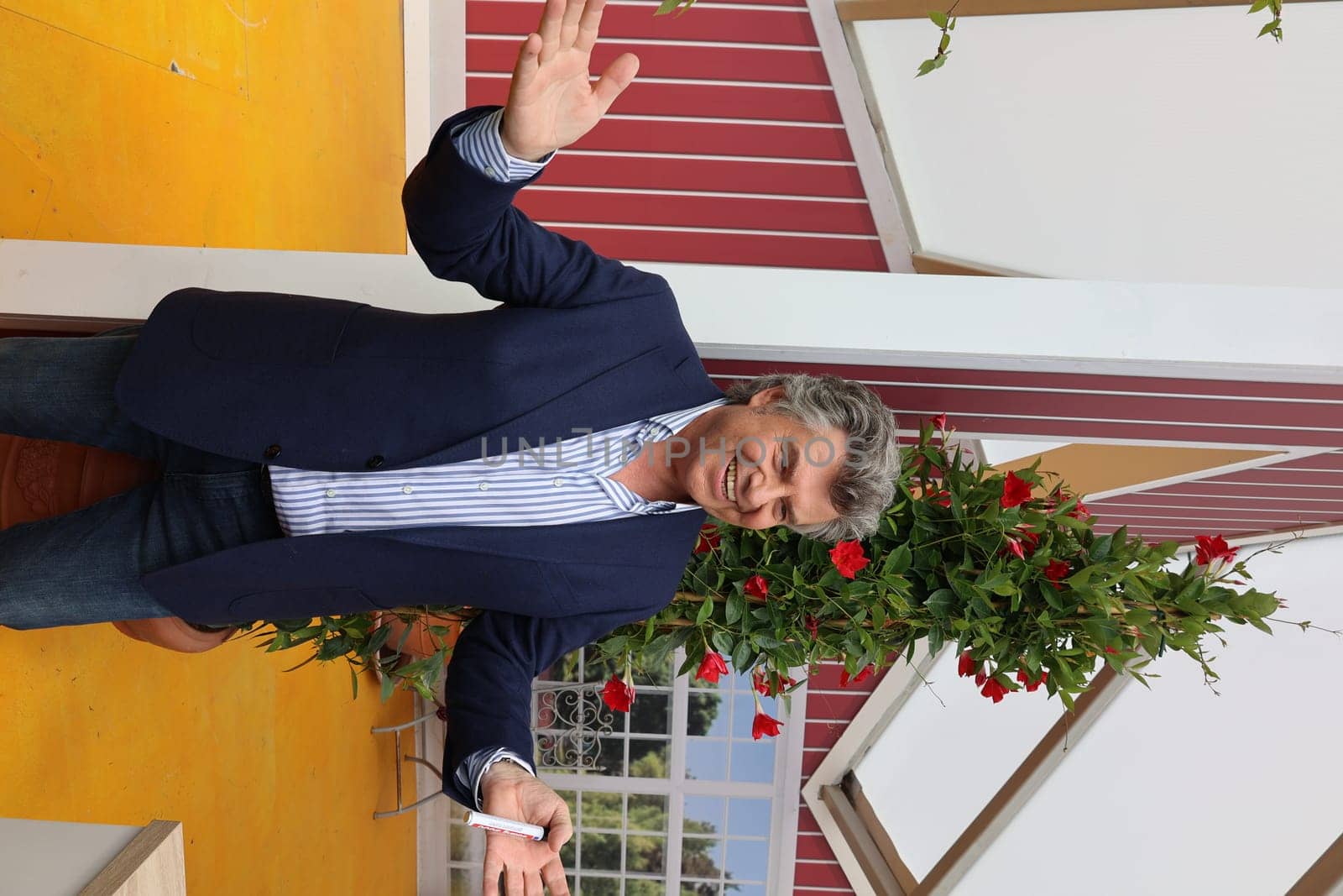 Andy Borg (singer / presenter) in the ARD TV show "Immer wieder sonntags""."