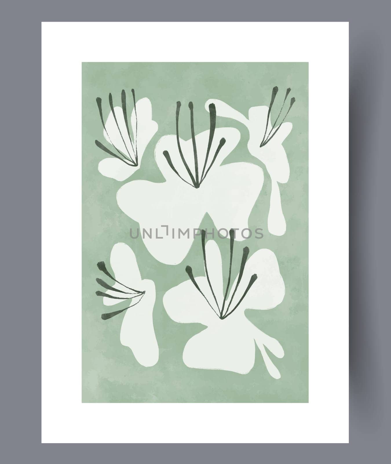 Abstract mugs asymmetry coffee wall art print. Printable minimal abstract mugs poster. Contemporary decorative background with coffee. Wall artwork for interior design.