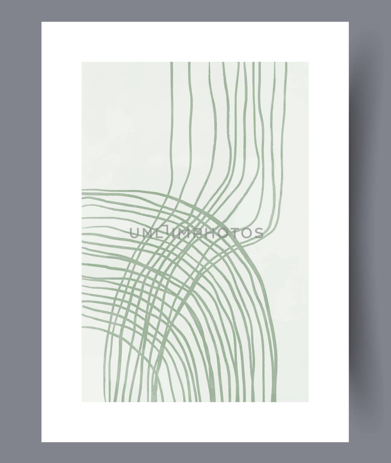 Abstract mugs asymmetry coffee wall art print. Printable minimal abstract mugs poster. Contemporary decorative background with coffee. Wall artwork for interior design.