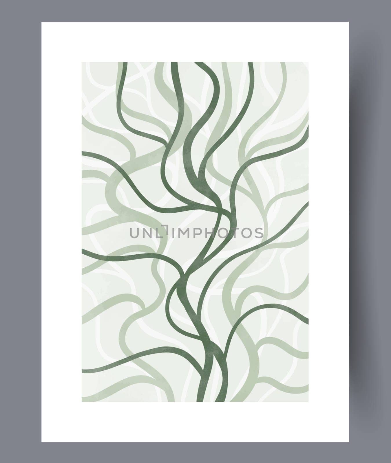 Abstract mugs asymmetry coffee wall art print. Printable minimal abstract mugs poster. Contemporary decorative background with coffee. Wall artwork for interior design.