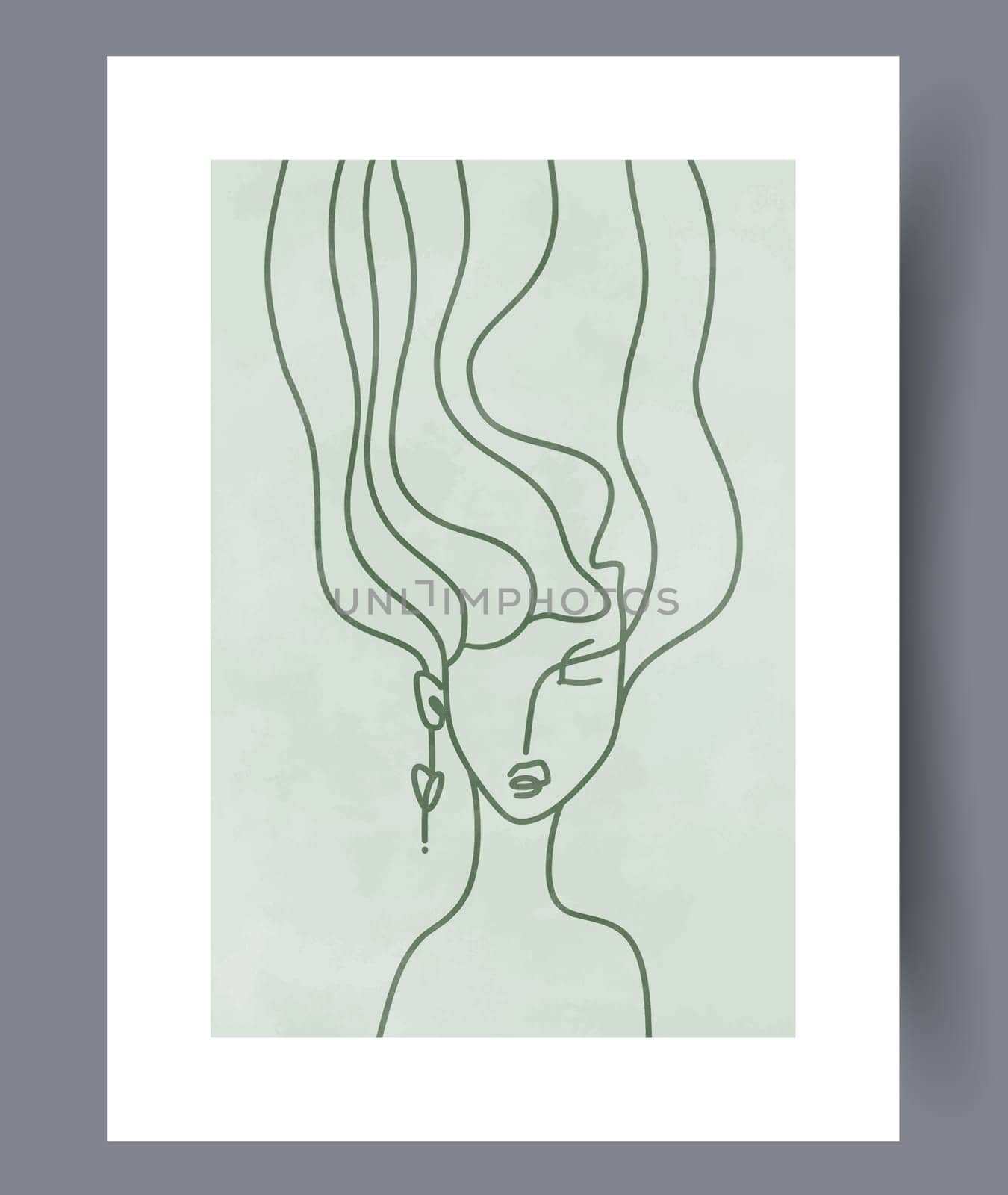 Portrait women elegance body wall art print. Printable minimal abstract women poster. Set, bundle. Wall artwork for interior design. Contemporary decorative background with body.