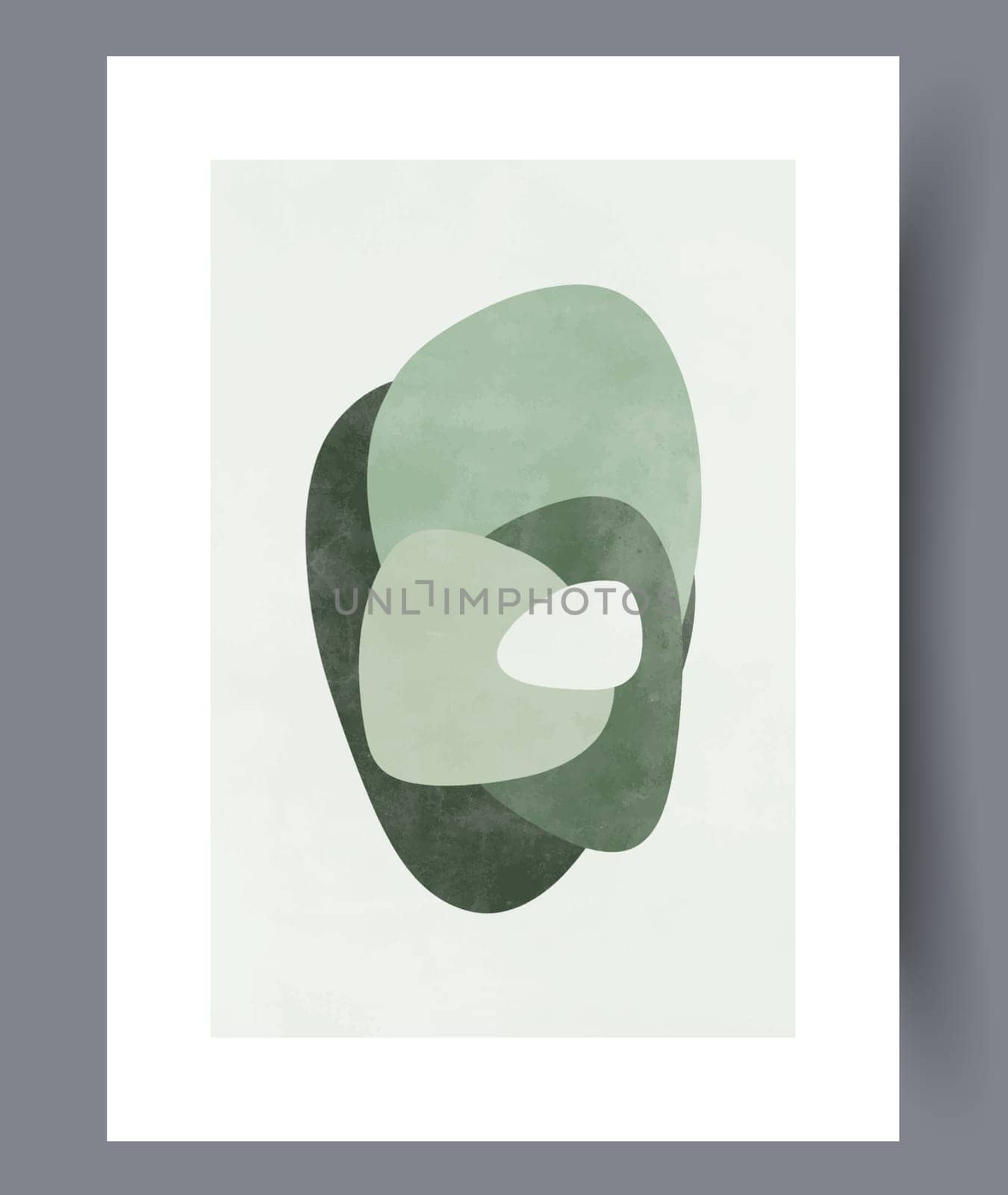 Abstract mugs asymmetry coffee wall art print. Printable minimal abstract mugs poster. Contemporary decorative background with coffee. Wall artwork for interior design.