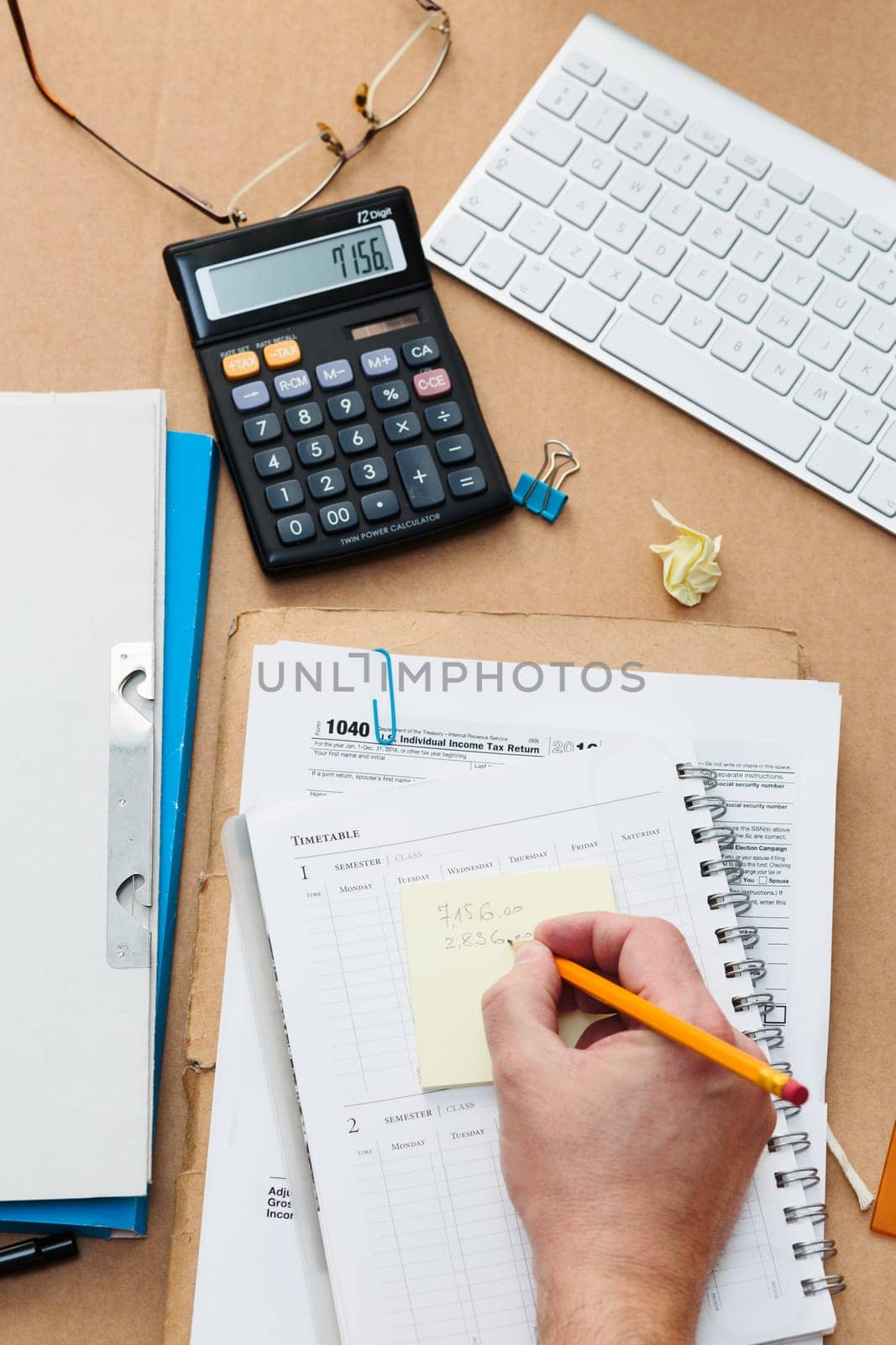 Filling tax forms