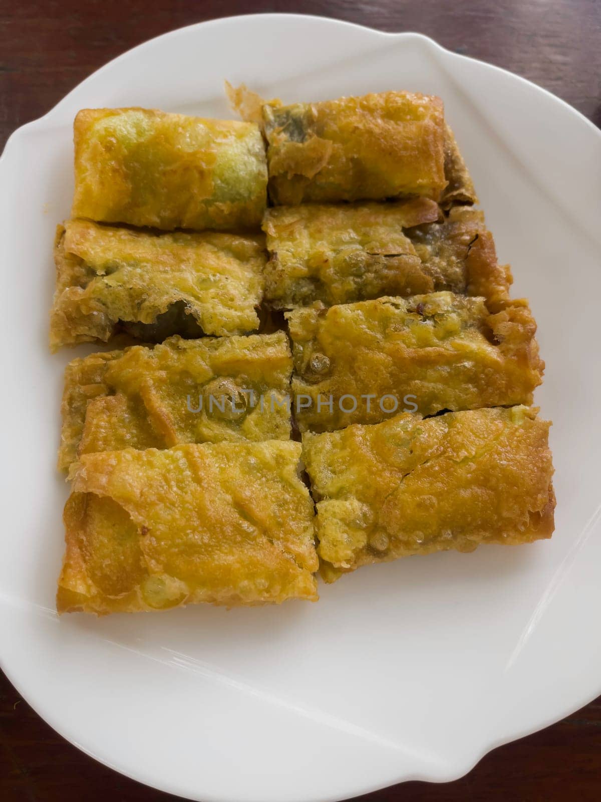 Breakfast street food in Thailand, stock photo