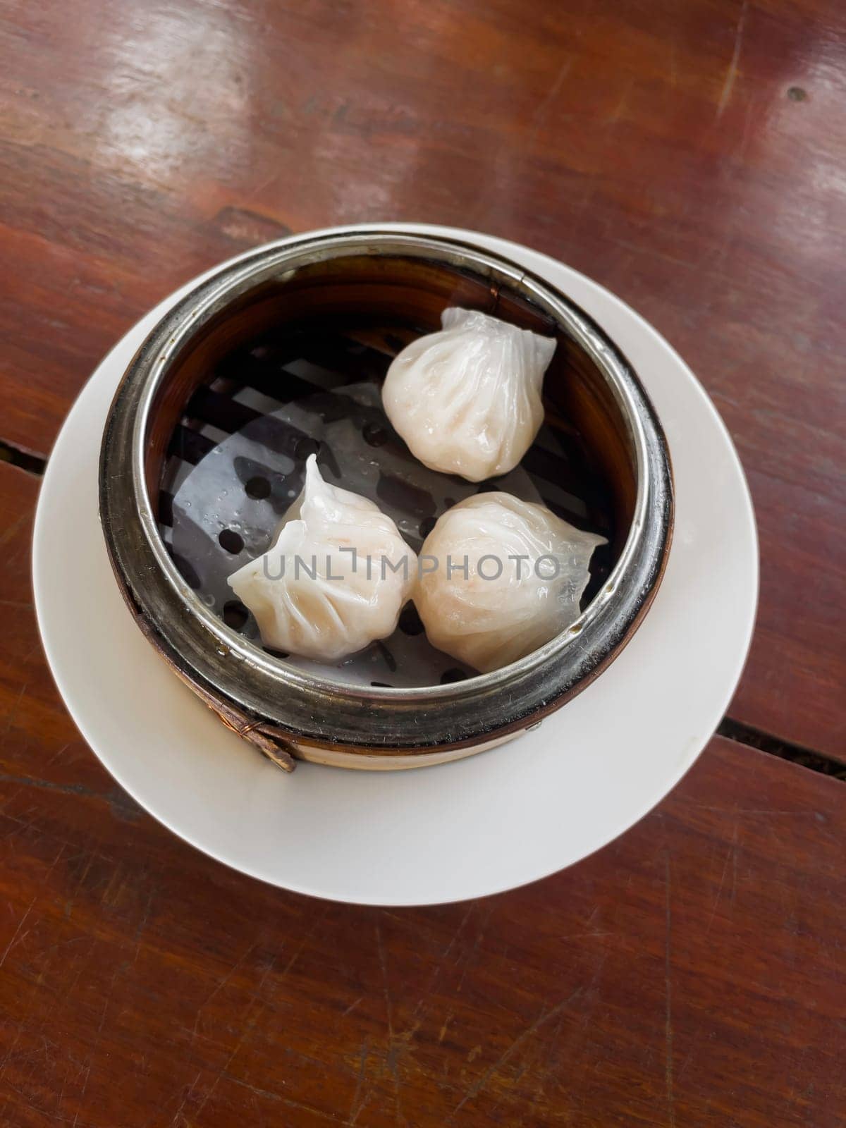 Breakfast street food in Thailand, stock photo